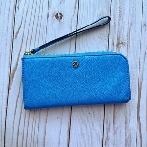 Radley London Selby Crescent Leather Wallet Azure